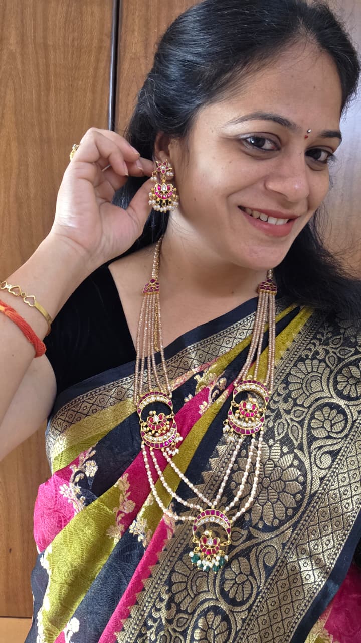 Simple jadau chain